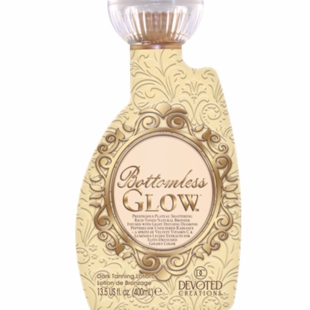 Bottomless Glow Dark Tanning Lotion - Gold